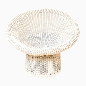 Model E10 Wicker Armchair attributed to Egon Eiermann for Heinrich Murrmann, 1980s