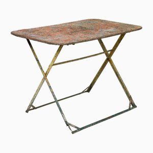 Tavolo da giardino pieghevole dell'inizio del XX secolo, anni '20