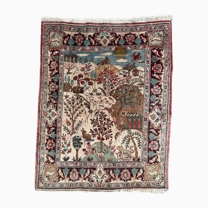 Tapis Pictural Tabriz Mid-Century, 1940s