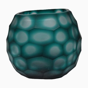 Pavone Octanium Vase in Murano Glass
