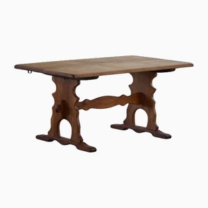 Mid-Century Modern Danish Dining Table in Oak by Henning Kjærnulf, 1960s