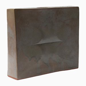 Square Ceramic Vase, Former Czechoslovakia, 1960s