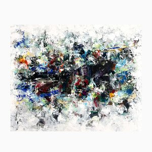 Maria Esmar, Sans titre, Acrylique sur Toile