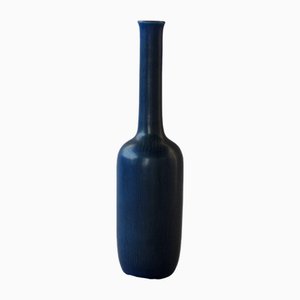 Studio Bottle Vase by Stig Lindberg for Gustavsberg, Sweden, 1957