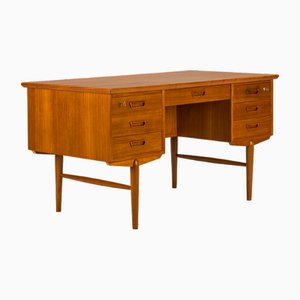 Mid-Century Modern Danish Teak Desk, 1960s