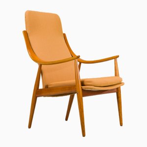 Fauteuil Mid-Century en Teck par Peter Hvidt & Orla Mølgaard pour France & Søn / France & Daverkosen, 1960s