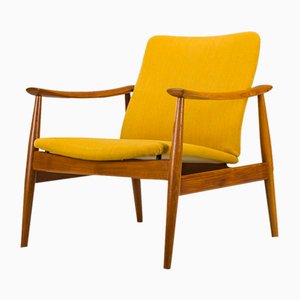 Mid-Century Danish Easy Chairs Model 138 by Finn Juhl for France & Søn, 1950s