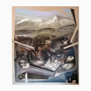 Stefano Mazzolini, Parmairi, 2020, Oil & Acrylic on Canvas