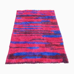 Tapis Mid-Century à Poils Longs de Walter Mack, 1960s
