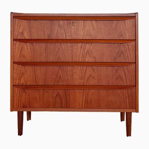 Danish Teak Chest of Drawers, 1960s