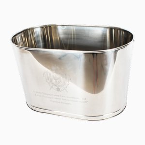 Vintage Silver Plated Wine Cooler, 1990s