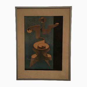 J. Enzathur, Composition Moderne, Lithographie
