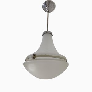Bauhaus Luzette Deckenlampe von Peter Behrens für Siemens, 1930er