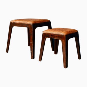 Set of Modern Italian Nesting Stools, 1950s