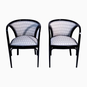 Art Nouveau Armchairs by Marcel Kammerer for Thonet, Vienna, 1910s, Set of 4