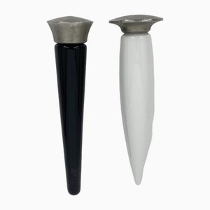 Ginger & Fred Salt and Pepper Shakers by Michele De Lucchi for Rosenthal, Germany, 1990s, Set of 2