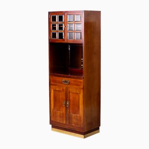 Art Nouveau Pillar Cabinet in the style of Josef Hoffmann for Anton Pospischil, Vienna, 1905