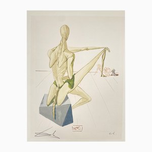 Salvador Dali, Minosl, 1960, Xilografia
