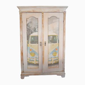 Blonde Volkswagen Samba Wardrobe