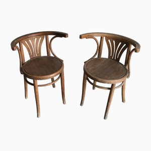 Bistrostühle von Thonet, 1930er, 2er Set