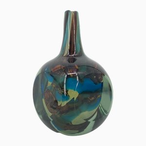 Vaso decorativo Overlay di Michael Harris per Mdina, Regno Unito, 1981