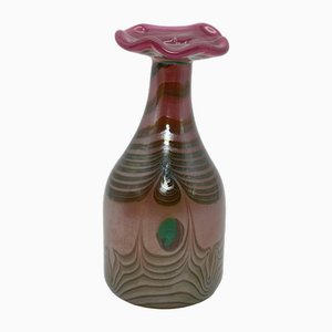 Vaso in vetro di Erwin Eisch, anni '80