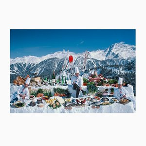Impresión tipo C con sello Slim Aarons, Culinary Heights