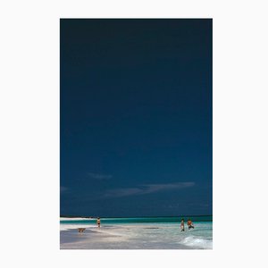 Slim Aarons, Harbour Isle Beach, Estate Stamped Photographic Print