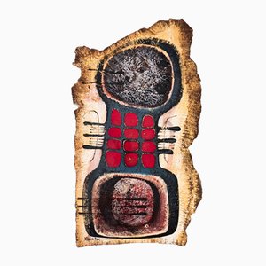 Large Wall Ceramic by Pierre Saint-Paul, 1950s
