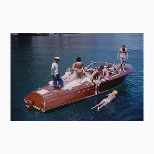 Lámina fotográfica Slim Aarons, vacaciones en Capri, finca