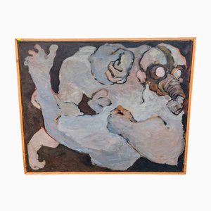 Dick Bergfeld, Inquinamento, Olio su tela, anni '70