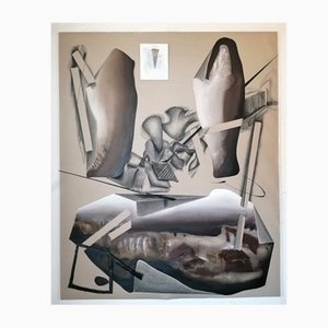 Stefano Mazzolini, Pasquas 13+20, 2020s, Mixed Media on Canvas
