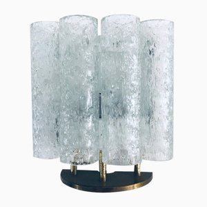 Mid-Century Design Glas Wandlampen Set von Doria Leuchten, Deutschland, 1960er, 2er Set