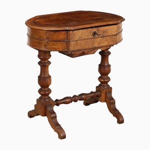 Tavolo da lavoro in noce Umbertino