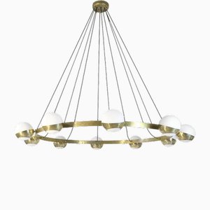 Circular Ceiling Lamp, 1980s