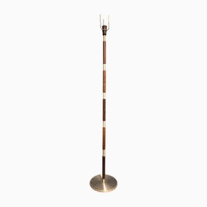 Vintage Scandinavian Teak Floor Lamp