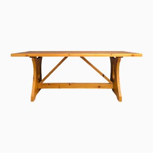 Chalet Style Pine Dining Table