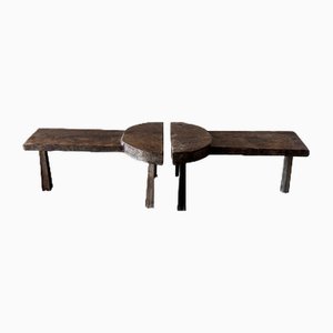 Modular Bench or Coffee Table, Set of 2