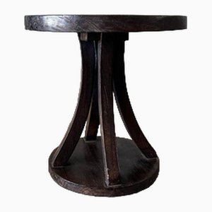 Circular Tripod Pedestal Table with Central Base