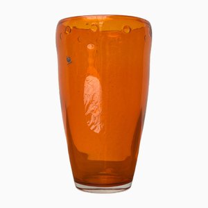 Grand Vase Vintage en Verre de Hysteria, 1980s
