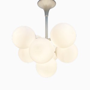 Mid-Century Swiss Space Age Pendant Lamp by E. R. Nele for Temde, 1960s