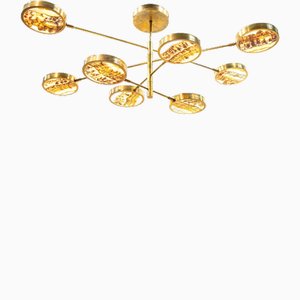 Mars Sistema Solare Chandelier by Silvio Piattelli