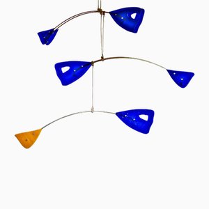Cinetico Illuminated Sculpture Chandelier by Silvio Piattelli