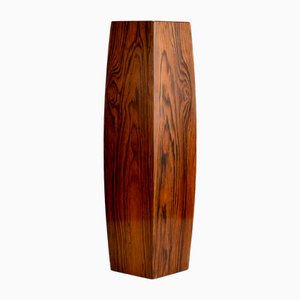 Große Palisander Vase, Dänemark, 1960er