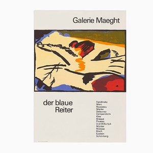 Kandinsky, Der blaue Reiter, 1962, Lithographie