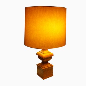 Table Lamp with Pink Marble, Set of 2