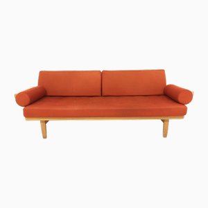 Scandinavian Sofa Carina by Alf Svensson & Yngvar Sandström for Kock, Sweden, 1960s