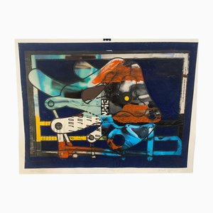 Renato Volpini, Macchina inutile, 1968, Tecnica mista