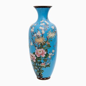 Vaso Meiji Japan grande in Cloisonne, XIX secolo, fine XIX secolo