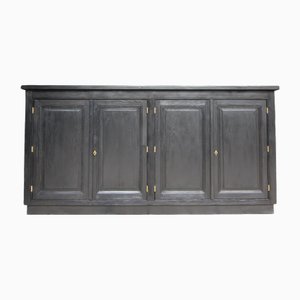 Credenza grande antica ebanizzata, metà XIX secolo
